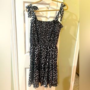 Amazon black and white dress